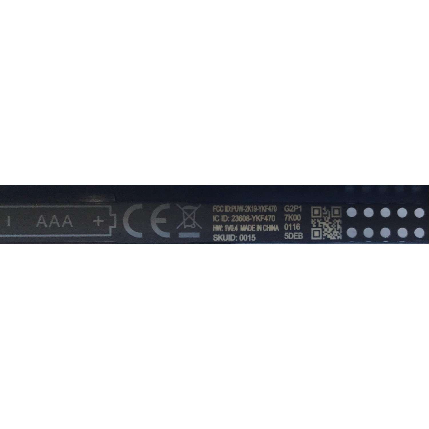 CONTROL REMOTO ORIGINAL PARA SMART TV TOSHIBA / COMANDO DE VOZ / NUMERO DE PARTE CT-RC1US-21 / 23608-YKF470 / PUW-2K19-YKF470 / MODELOS 32LF221U19 / 43LF421U19 / 43LF621U19 / 49LF421U19 / 50LF621U19 / 55LF621U19 / TF-50A810U19 - Imagen 3